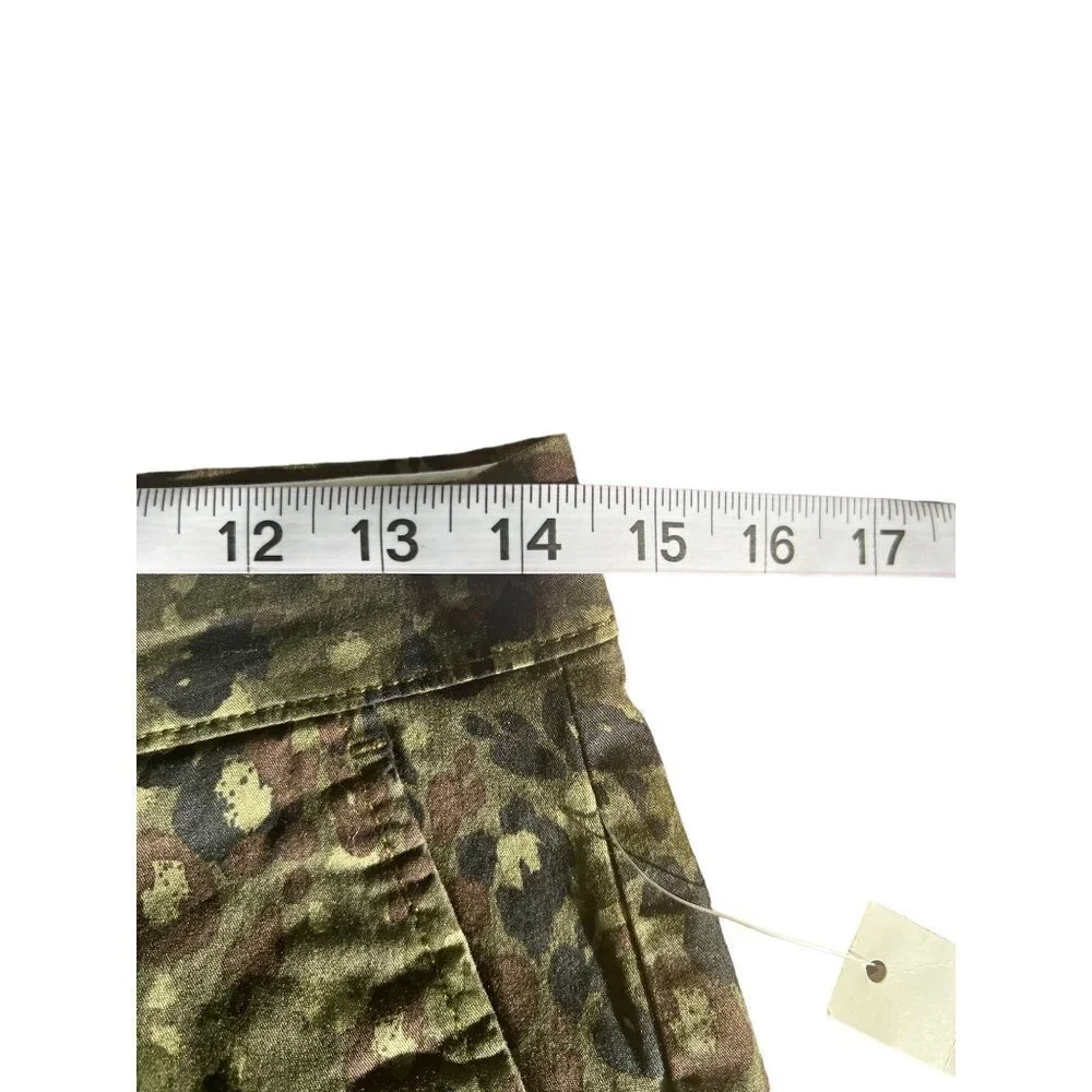 Good Thread Men's Olive Animal Camo Print Shorts